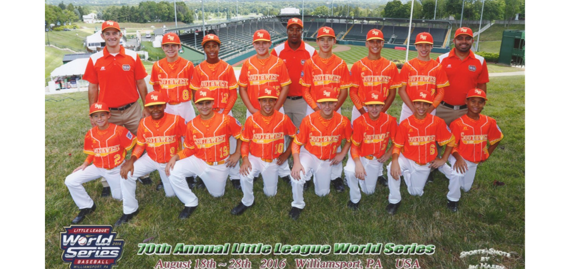 2016 LLWS Southwest Region Representatives